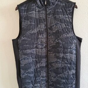 Perry Ellis Black Puffer Vest